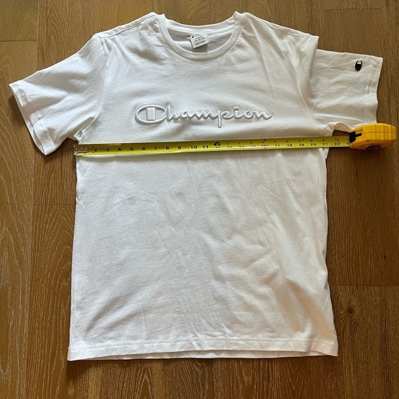 Champion White Men's T-Shirt - Picture 4 of 5